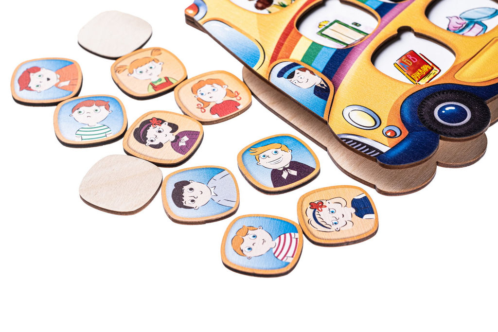 Логопедическая игра Логогородок Автобус - Smiledecor фото 6