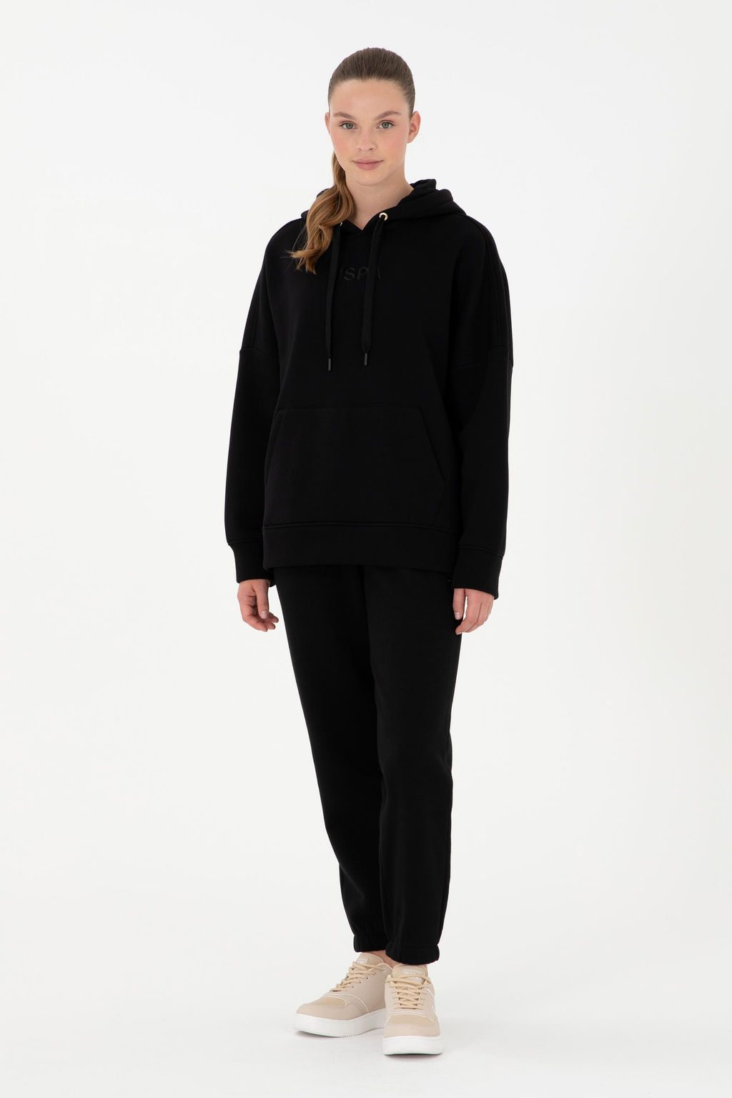 Женский черный свитшот Неожиданная скидка в корзине - U.s. polo assn фото 4