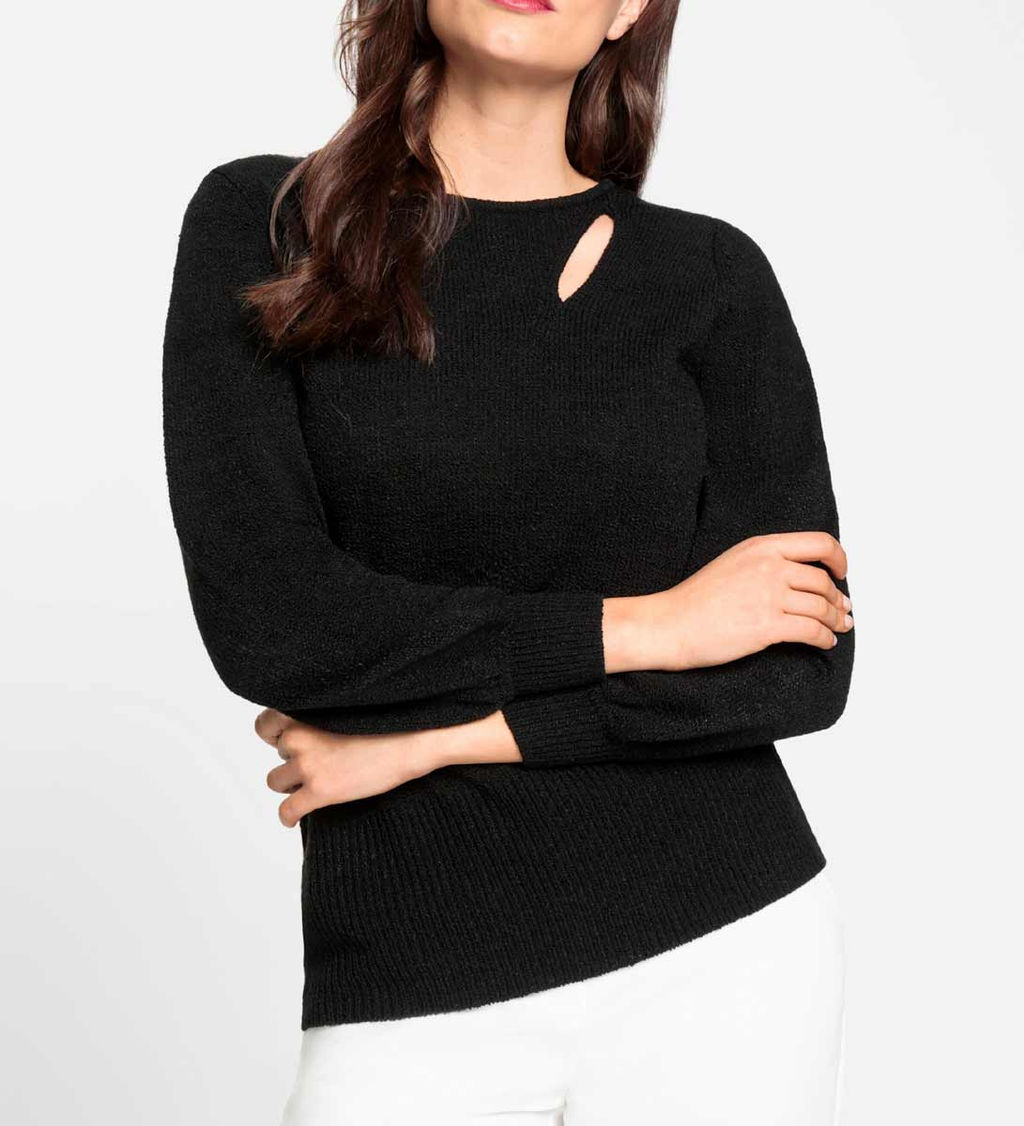 Пуловер, черный - Heine фото 3