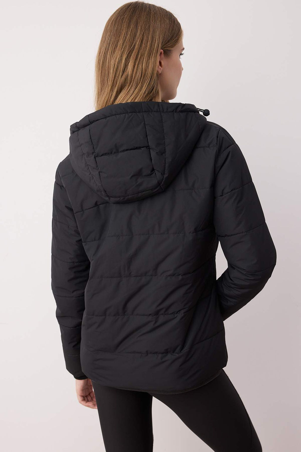 Bej Regular Kal?p Kapusonlu Su Itici Sisme Mont TWOAW26MO00000 - Trendyolmilla фото 13