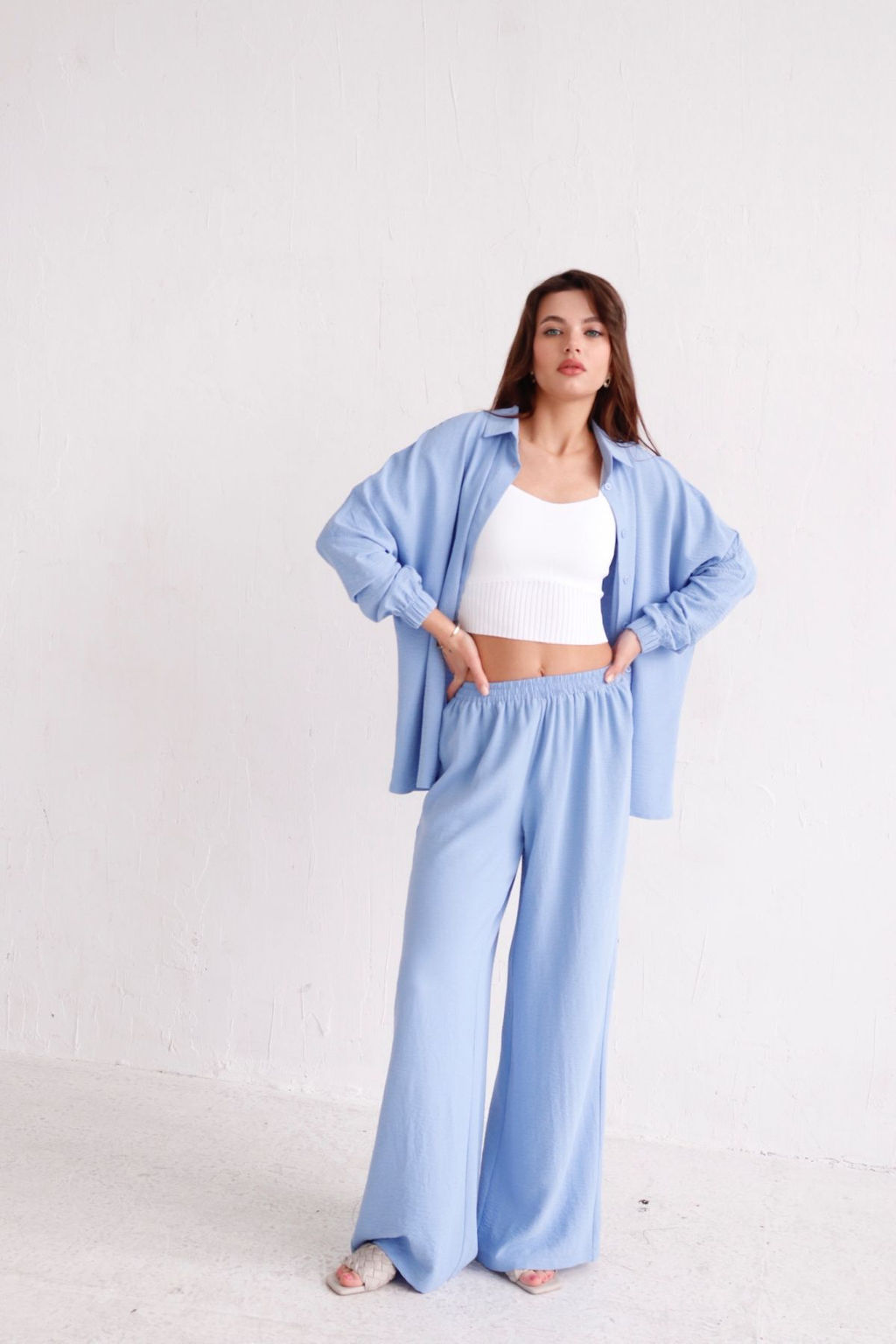 6440 Костюм летний голубой - Martichelli фото 8