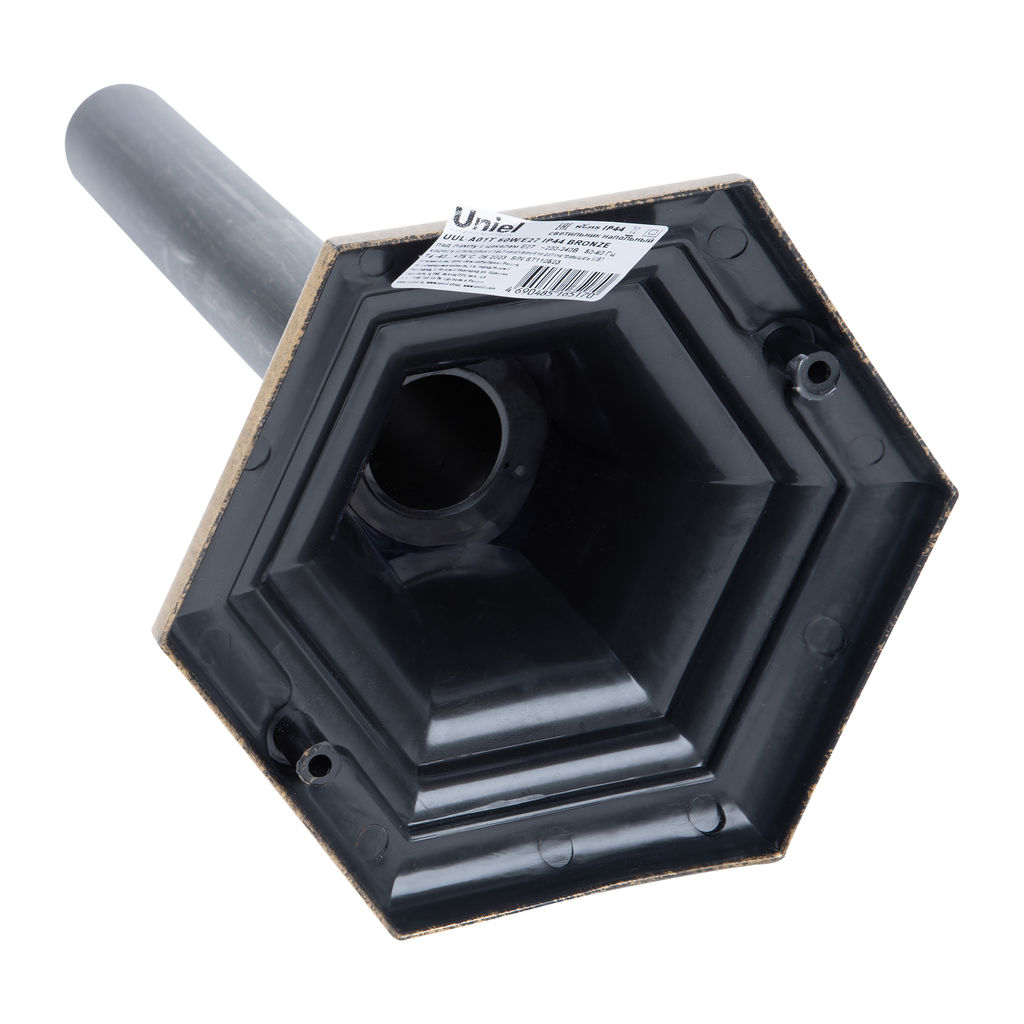 UUL-A01T 60W/E27 IP44 BRONZE Светильник уличный, под лампу Е27. Архитектурный напольный. Цвет корпуса бронзовый. TM Uniel