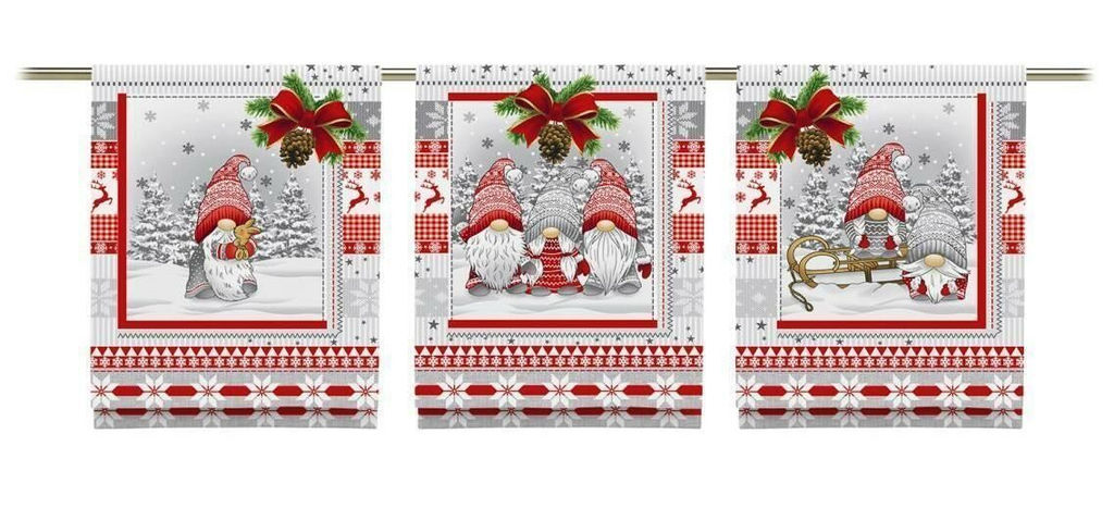 К-т полотенец Волшебные гномики 50*60 см. - 3 шт. вафля хлопок 100% - Лен поволжья фото 3