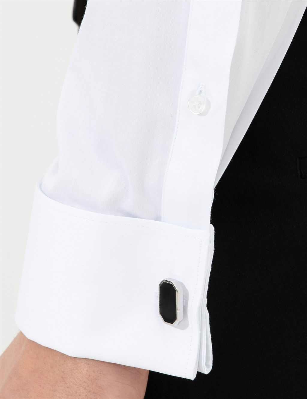 Beyaz Slim Fit Smokin G_mlek