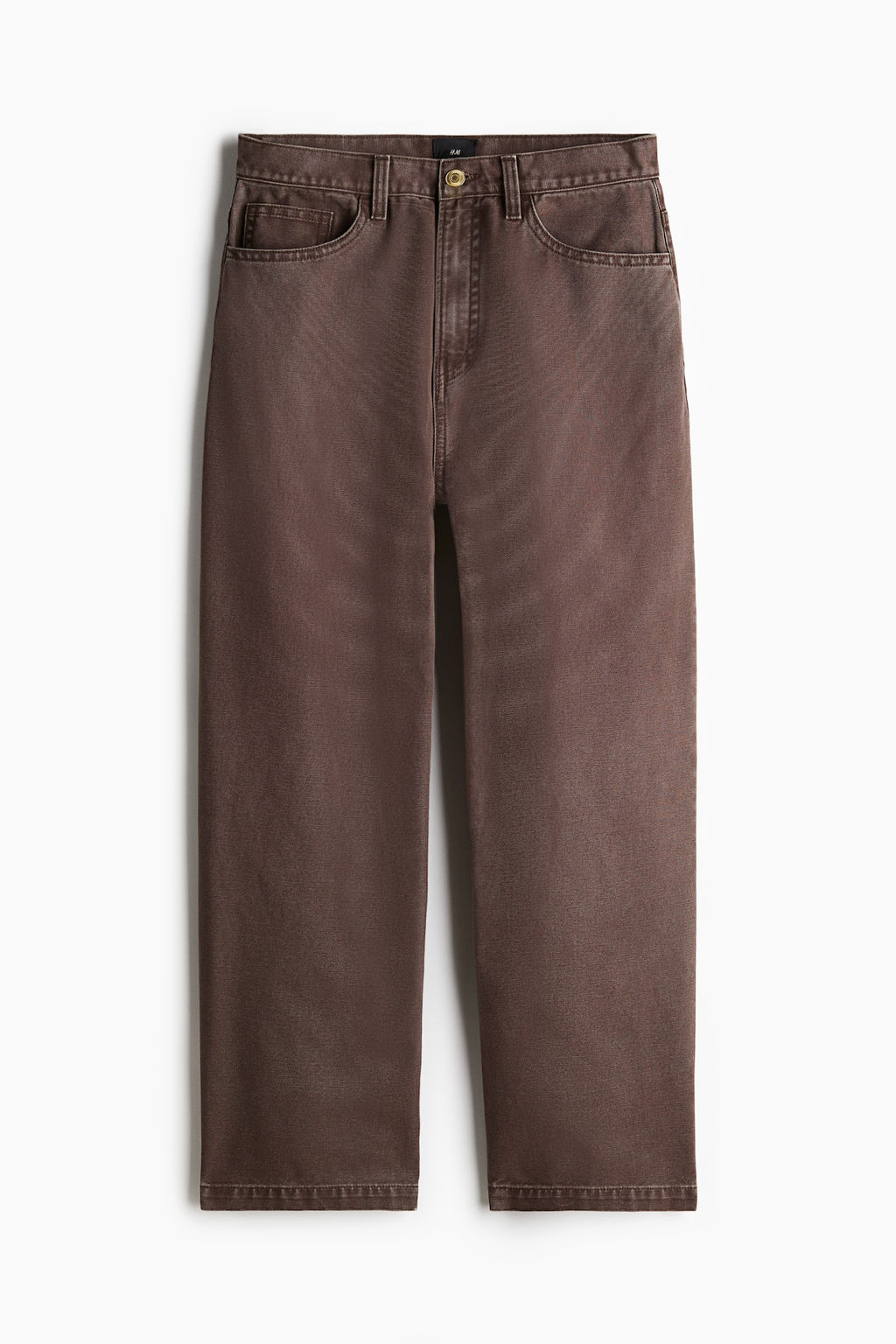 Pantalon de lona Baggy - H&m фото 6