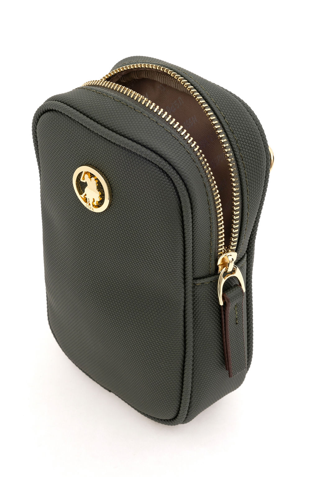 U. S. Polo Assn Женская сумка для телефона цвета хаки - U.s. polo assn фото 7