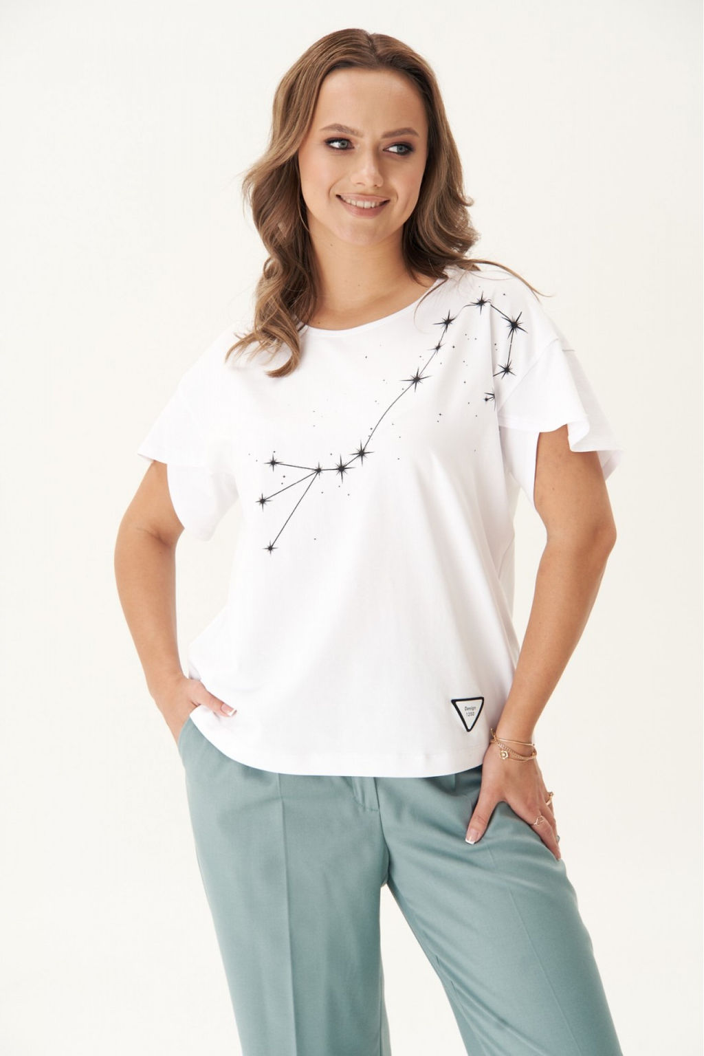 Футболка 4810 белый - Fantazia mod фото 2