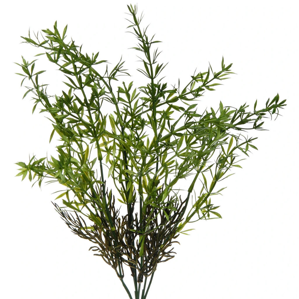 Цена за 4 шт. Искусственные цветы "Волшебство трав" 38см Аспарагус зеленый