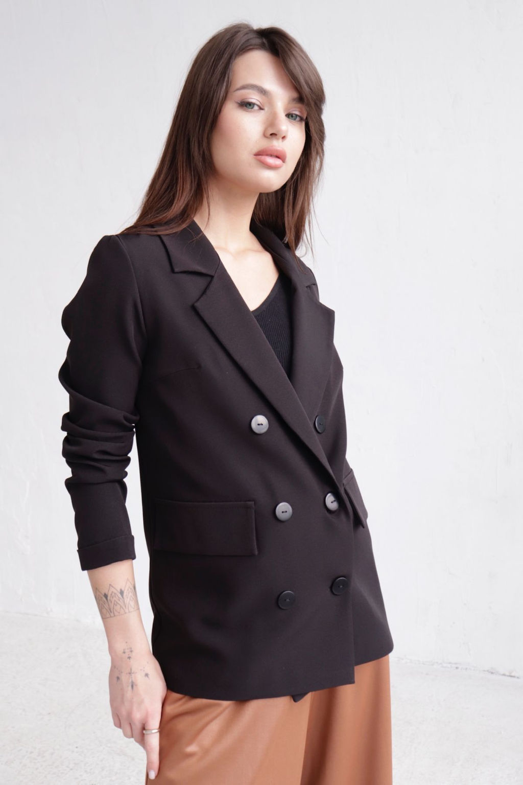 Двубортный жакет с английским воротником - Martichelli фото 79