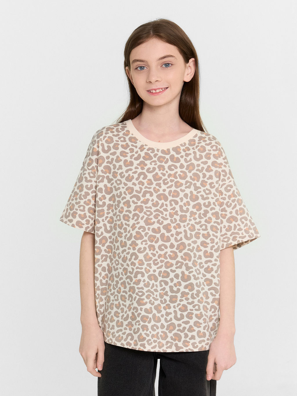 Футболка для девочек леопардовая - Mark formelle фото 2