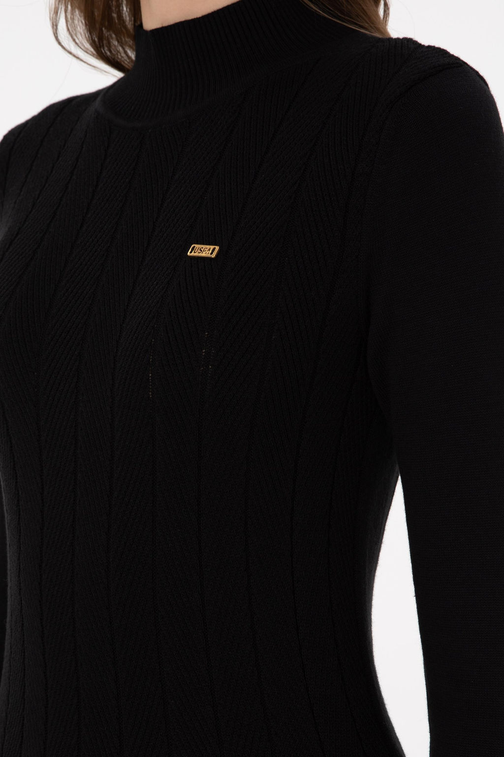 Женский черный свитер Дополнительная скидка 11% в корзине - U.s. polo assn фото 7