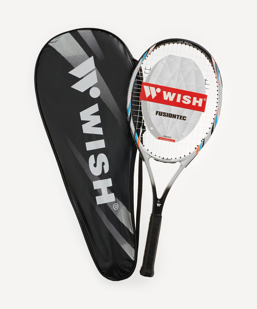 Ракетка для б/т Wish 27 FusionTec 590, серебристый  фото 6