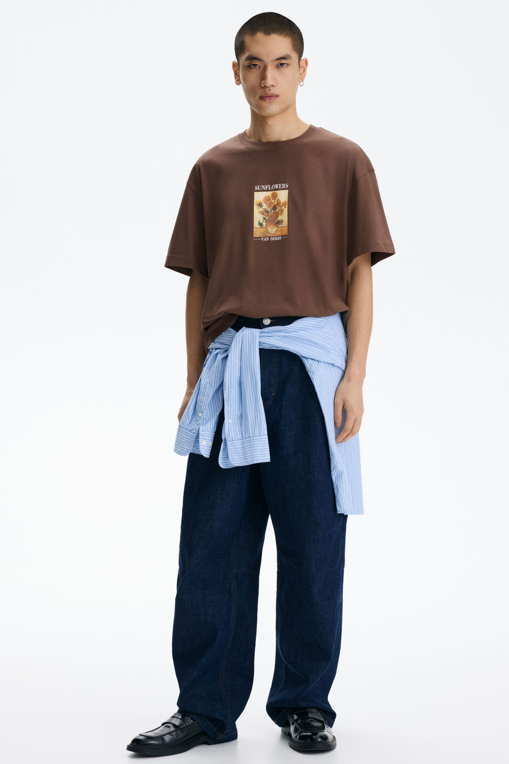 Camiseta Loose Fit - H&m фото 21