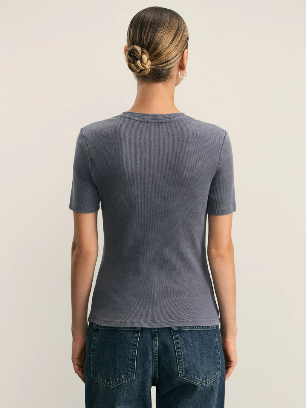 Футболка с эффектом стирки / Zarina  фото 5