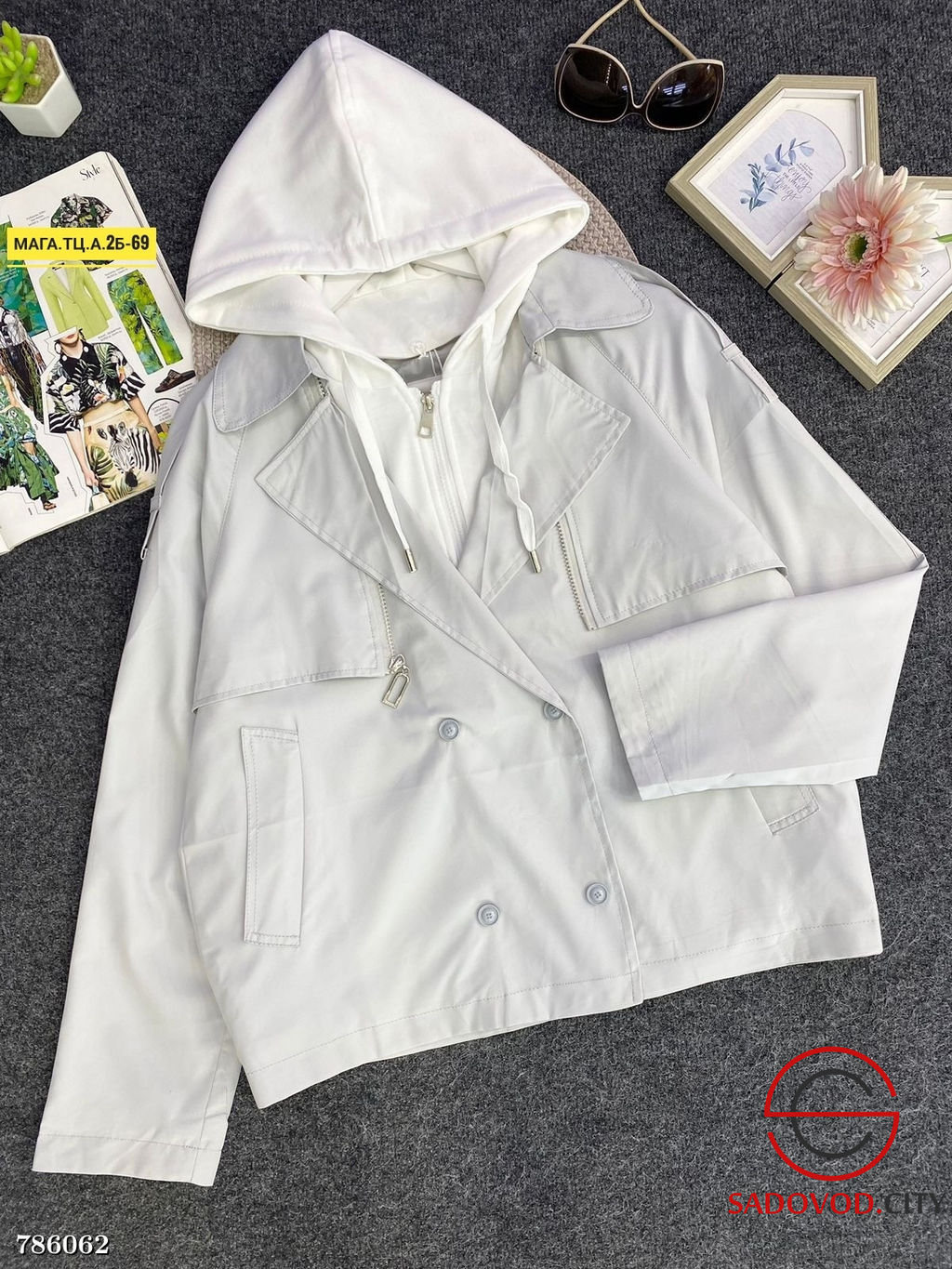 Ветровка со съемным капюшоном - Bruno фото 4