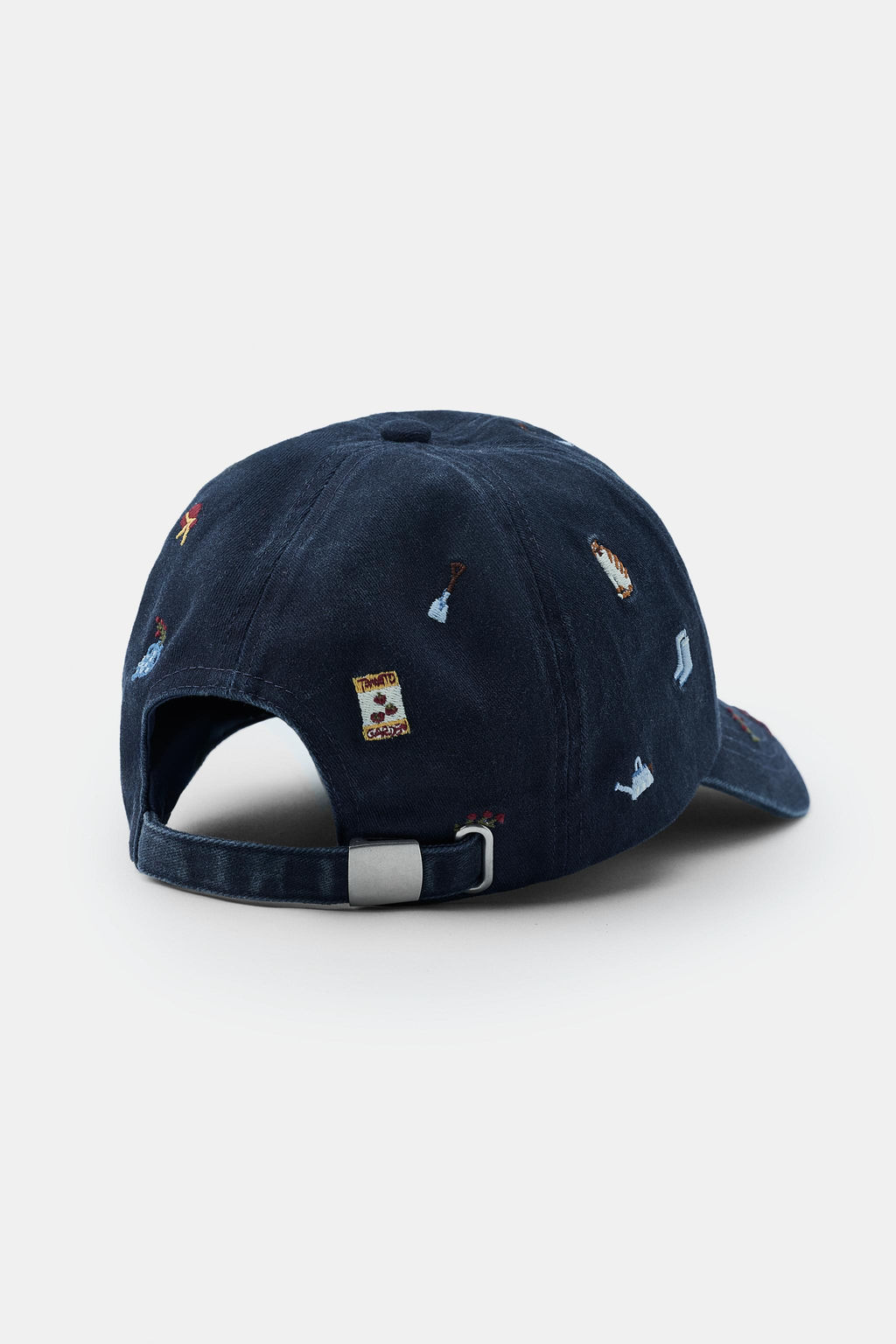 TWILL CAP WITH EMBROIDERY