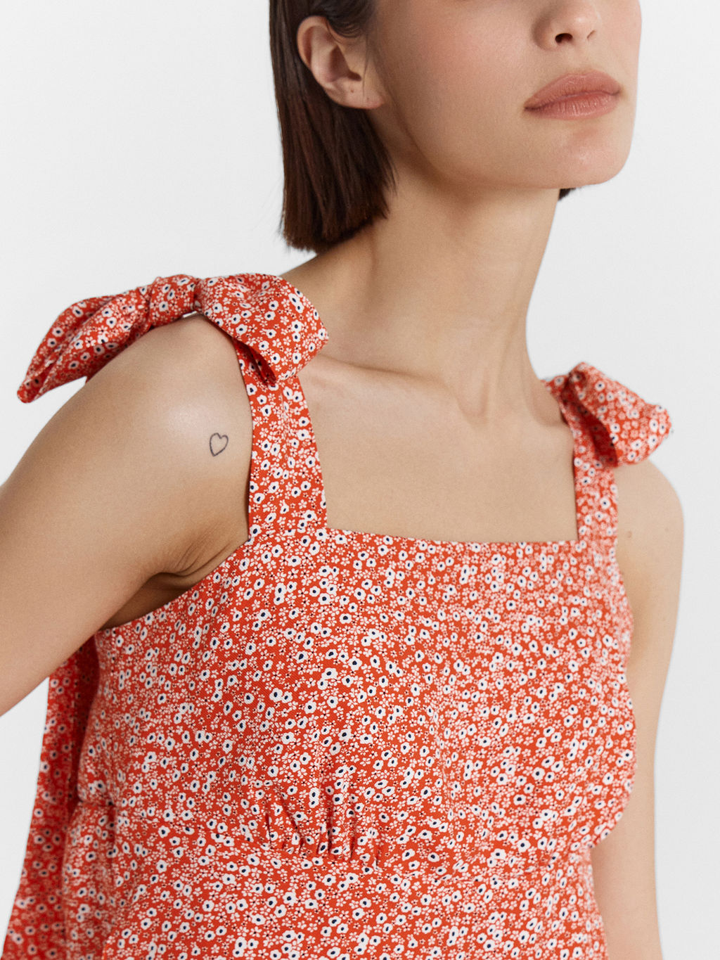 Топ женский с цветочным принтом - Mark formelle фото 4