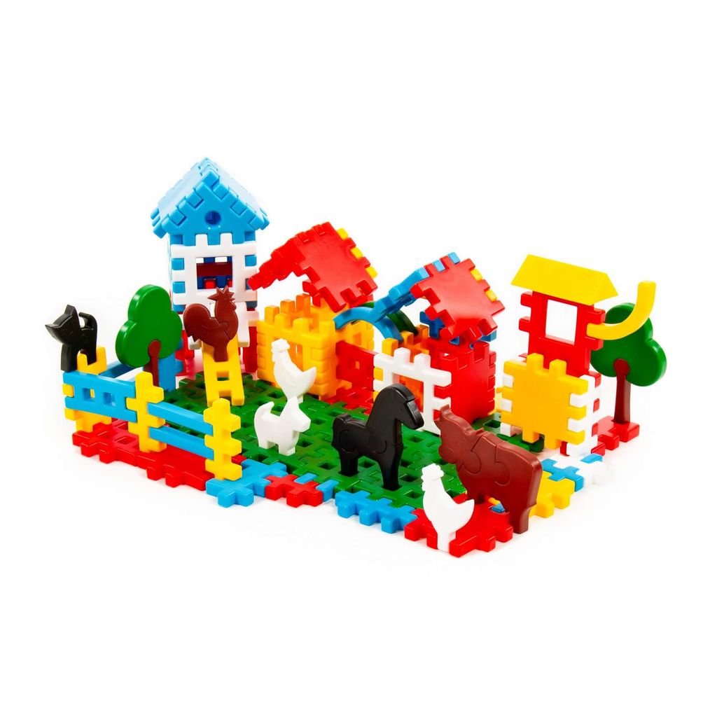 Конструктор Фермер (112 элементов) (в мешке) - Полесье фото 3