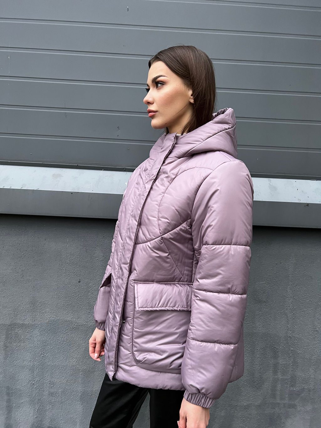 Куртка 2307 лиловый - Eola фото 4
