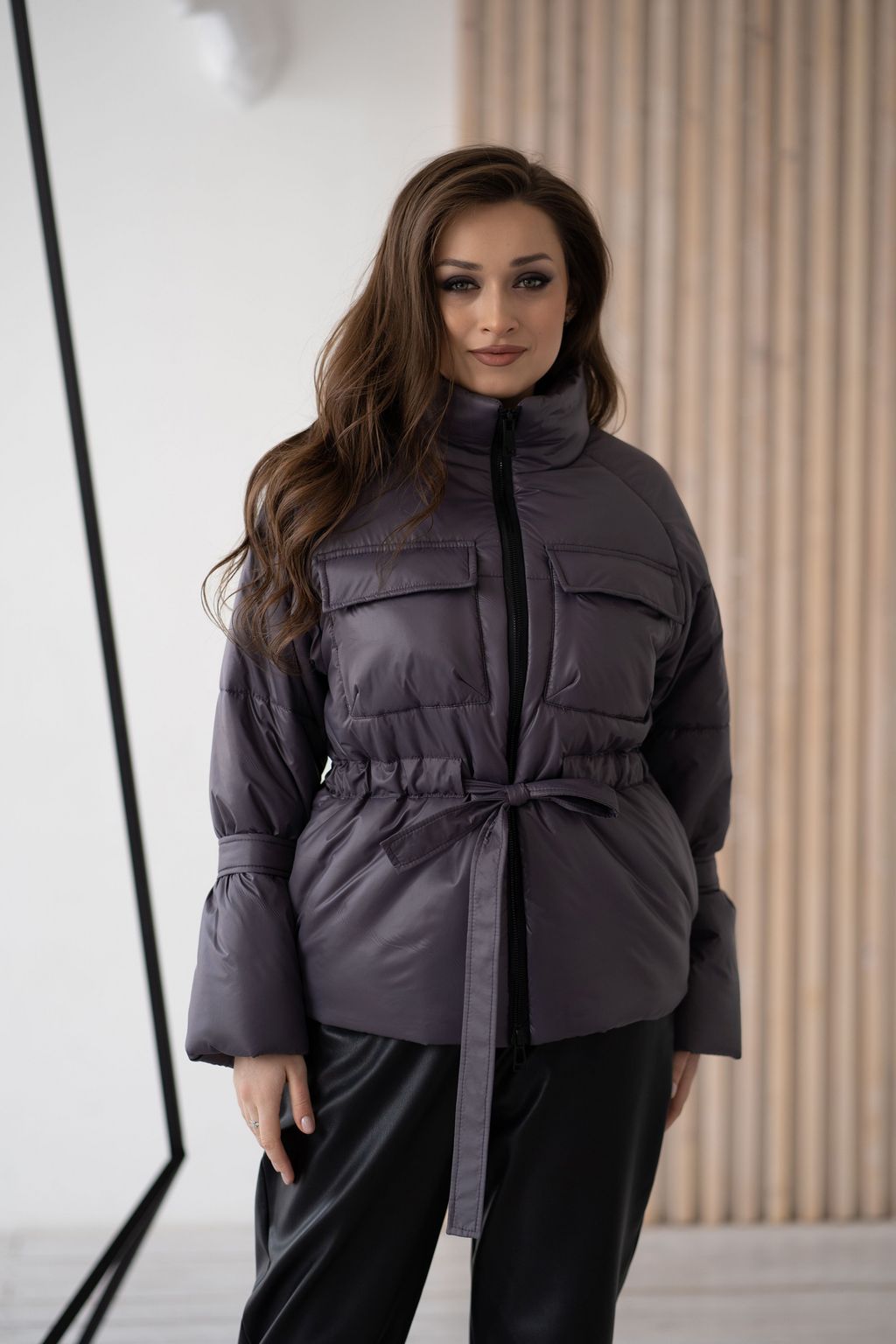 Куртка женская демисезонная 22695 (navy) - Kankan фото 8