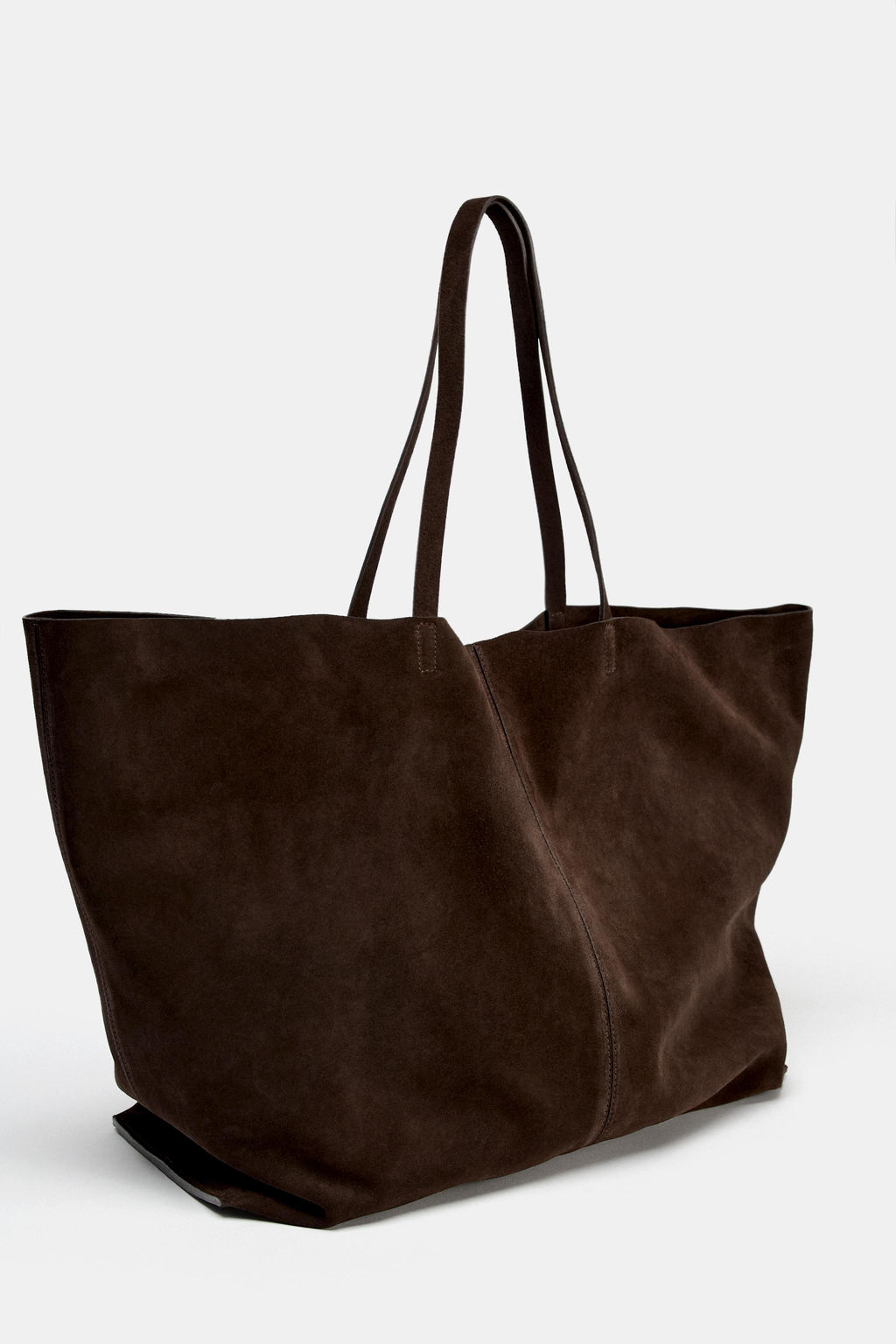 MAXI SUEDE TOTE BAG - Zara фото 12