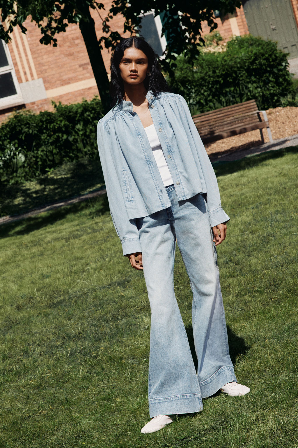 Flared Regular Jeans - H&m фото 2