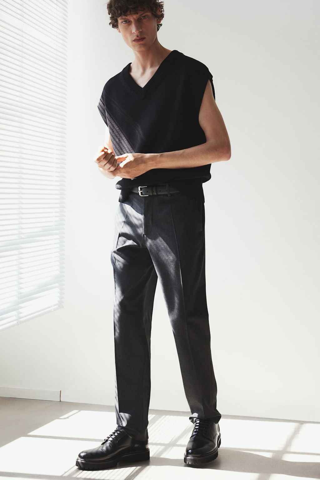 Pantalon de traje Regular Fit - H&m фото 3