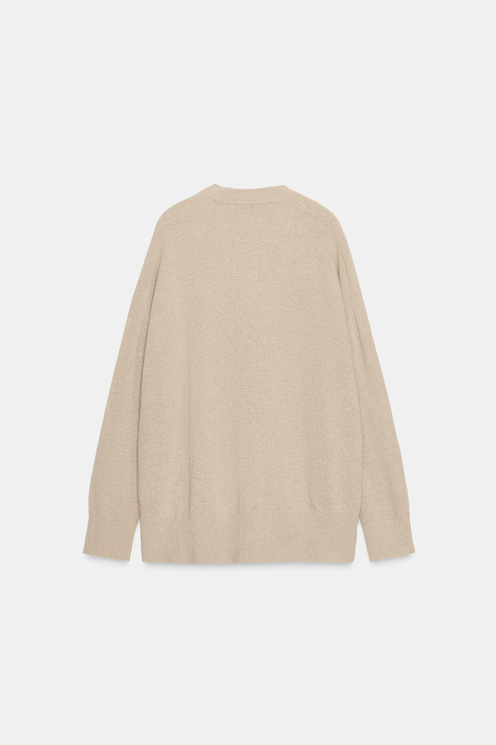 100% WOOL OVERSIZE JUMPER - Zara фото 7