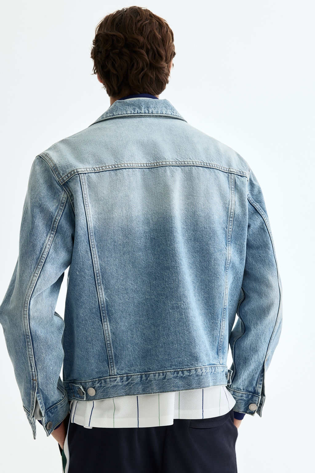Cazadora trucker en denim - H&m фото 6