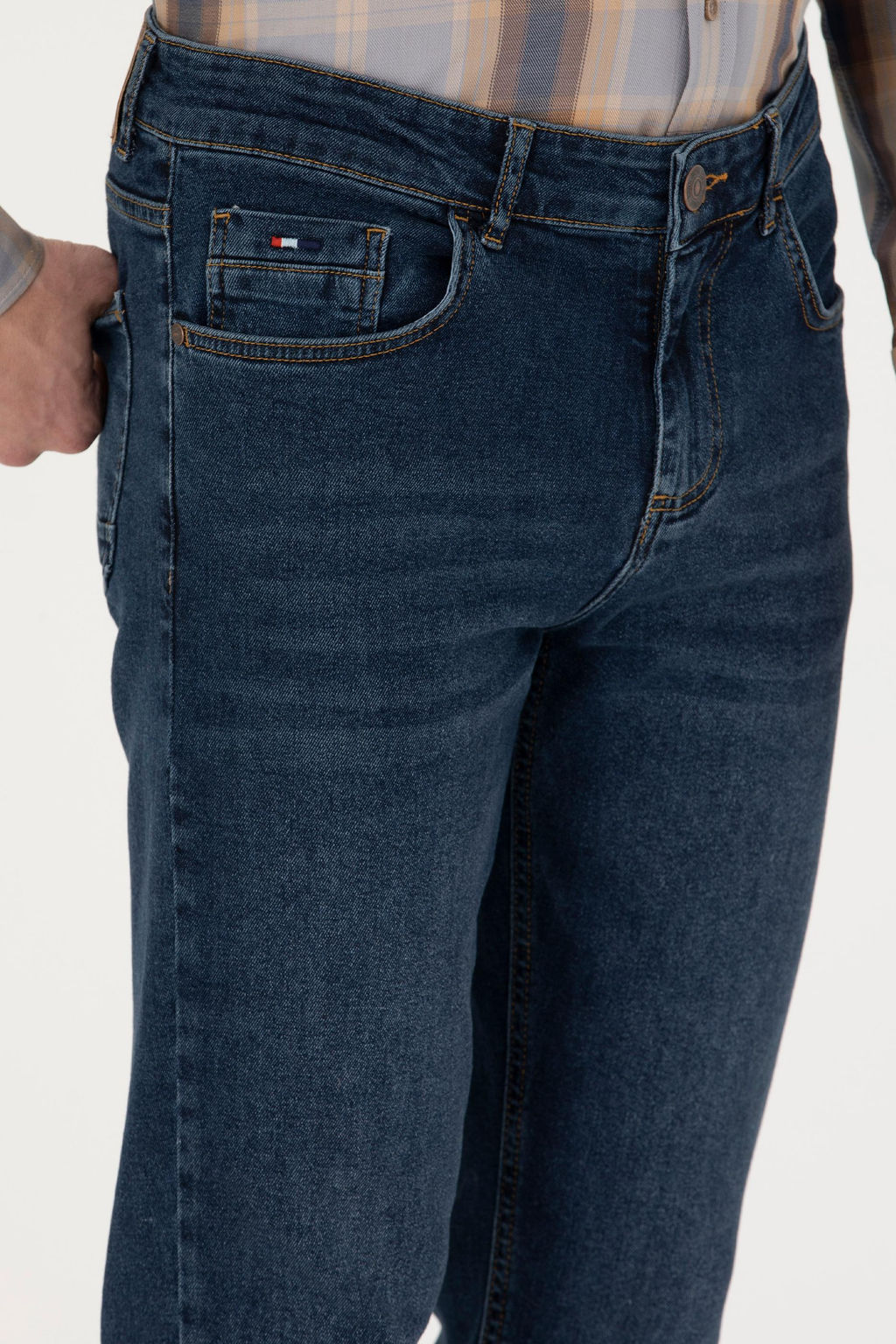 Erkek Mavi Jean Pantolon