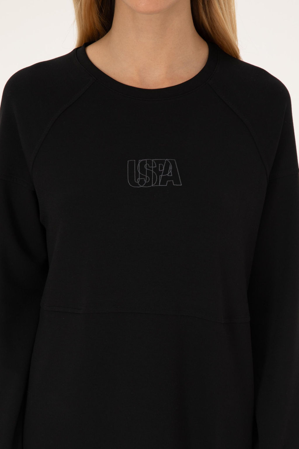 Kad_n Siyah Sweatshirt - U.s. polo assn фото 6