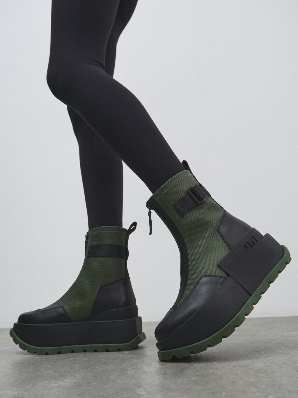 Женские ботинки UNITED NUDE Roko Bootie II Артикул 4638860, зеленый