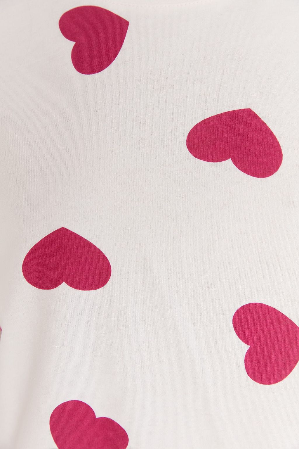 Ekru %100 Pamuklu Kalpli Orme Pijama Tak?m? THMAW21PT0566