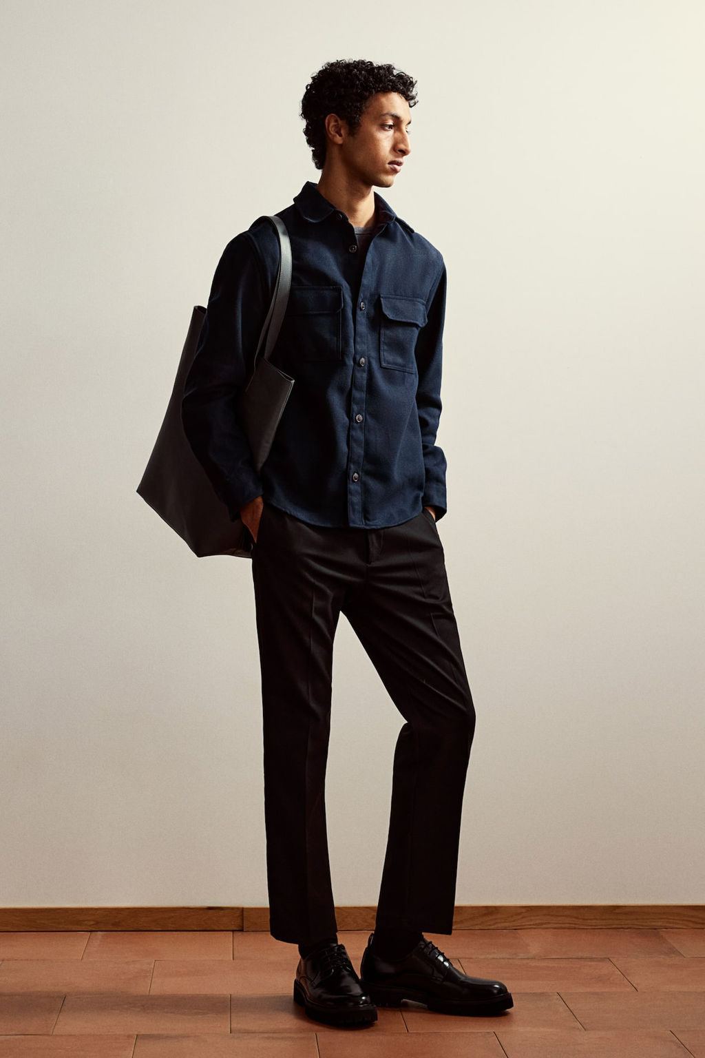 Sobrecamisa de fieltro Regular Fit - H&m фото 2