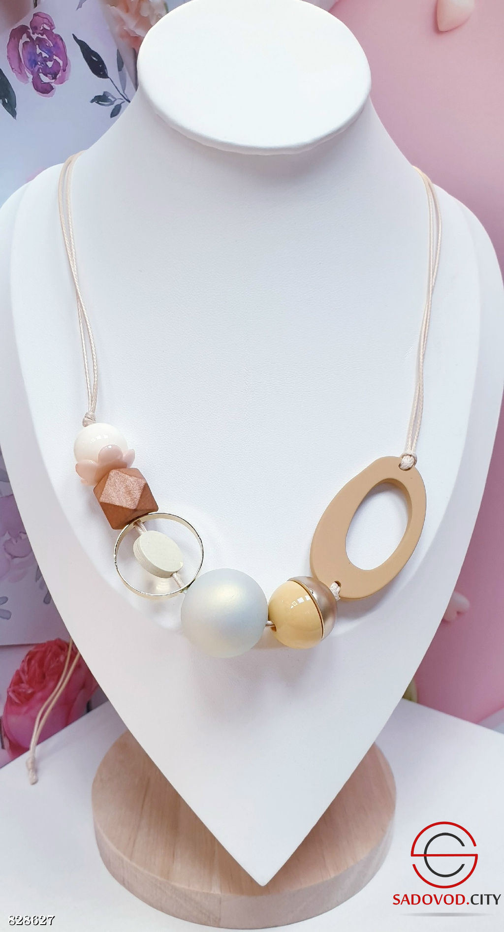 Колье женское на шею крупное