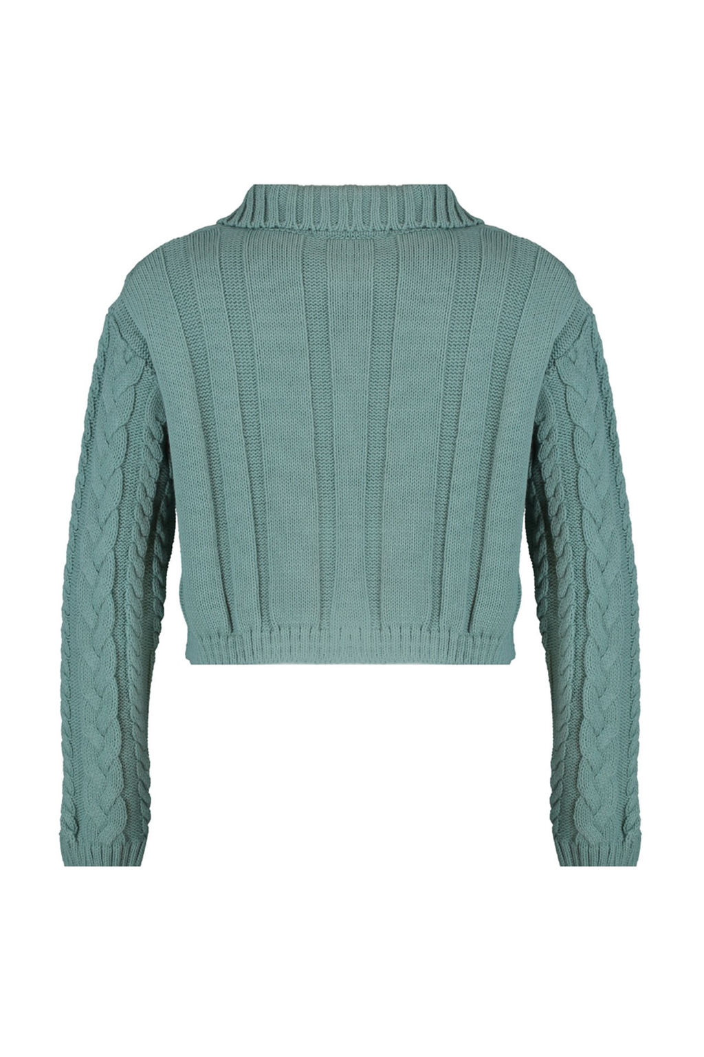 TRENDYOLMILLA Tas Crop Polo Yaka Triko H?rka TWOAW22HI0448  фото 8