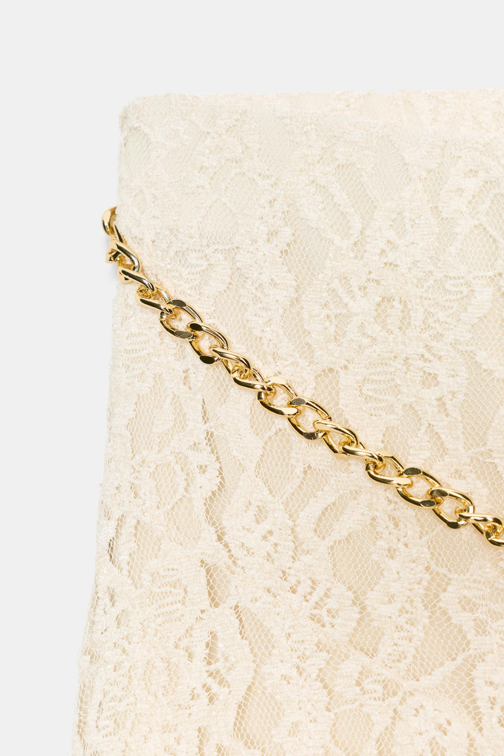 MIDI SKIRT WITH CHAIN BELT - Zara фото 7