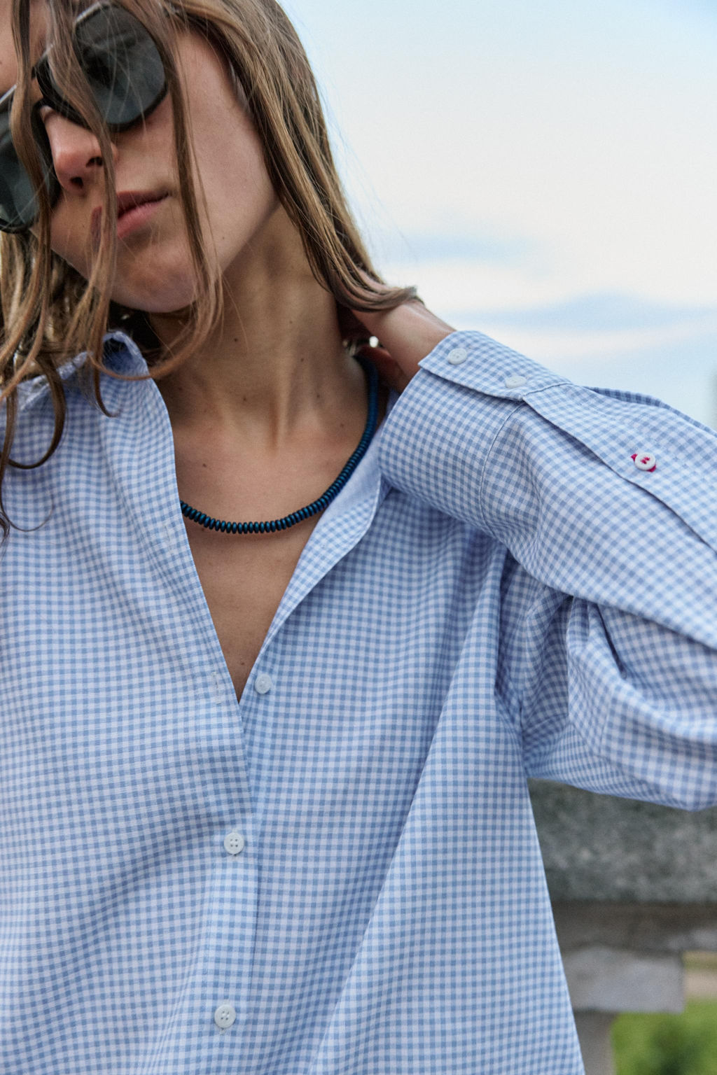 CHECK OXFORD SHIRT - Zara фото 11