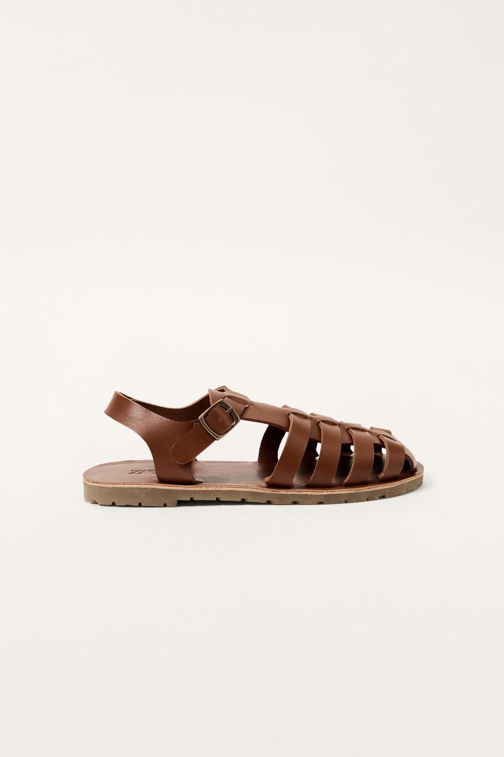 LEATHER CAGE SANDALS LIMITED EDITION - Zara фото 3