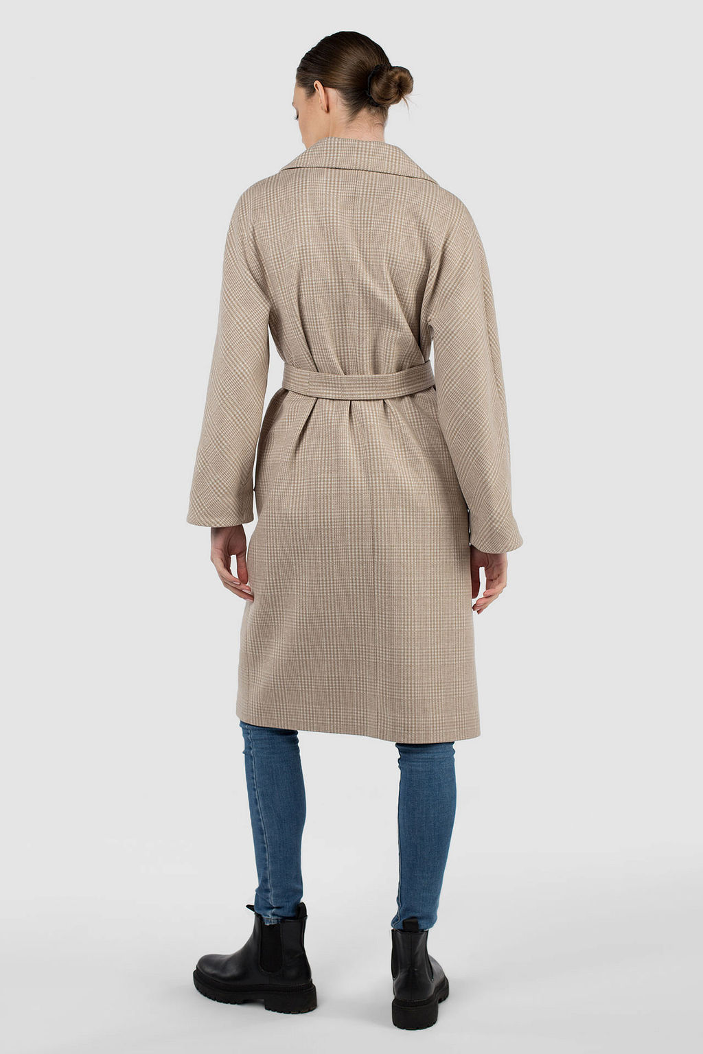 Пальто женское демисезонное Classic Reserve (пояс) - El podio фото 4