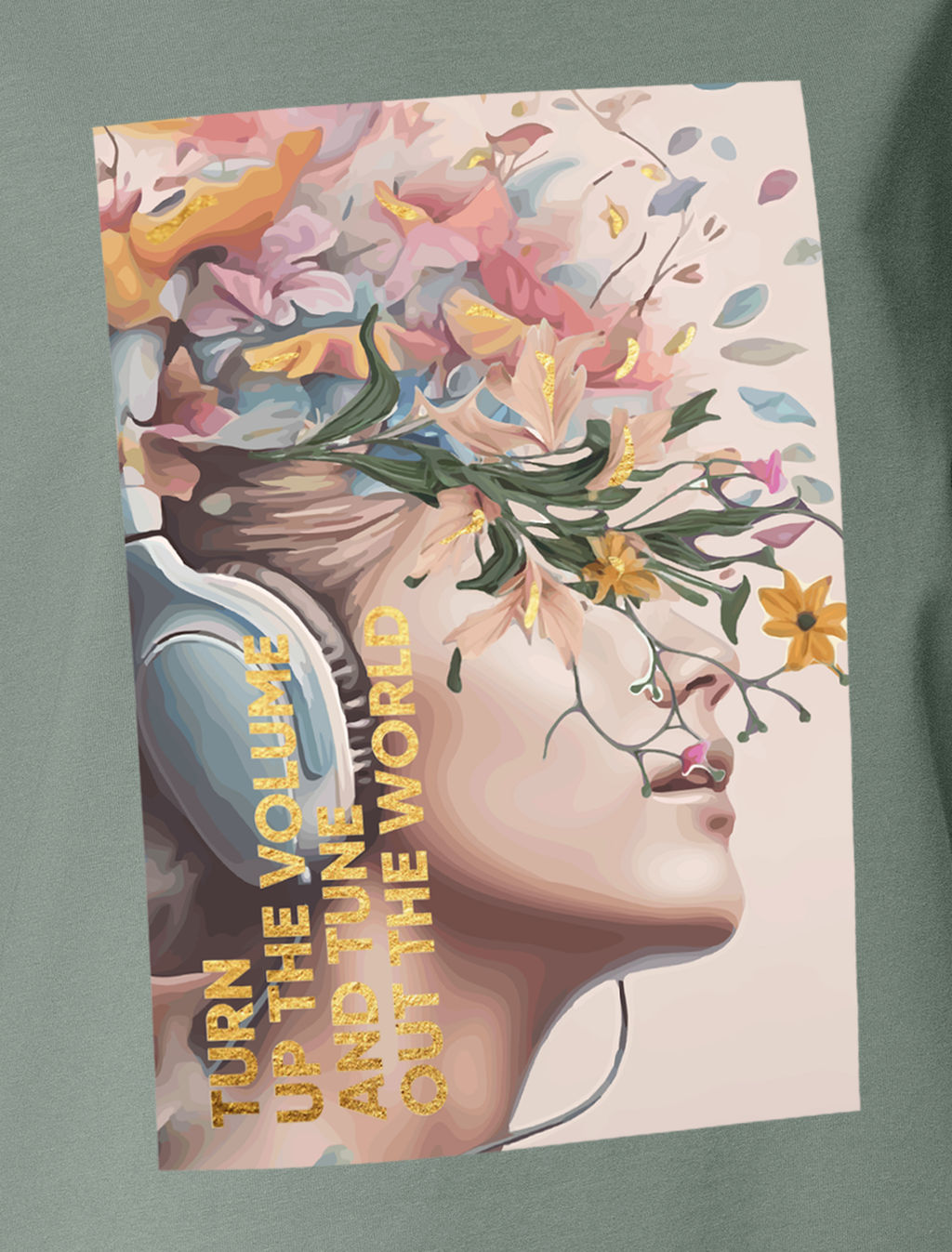 VILATTE / Футболка из премиального хлопка с авторским принтом  фото 2