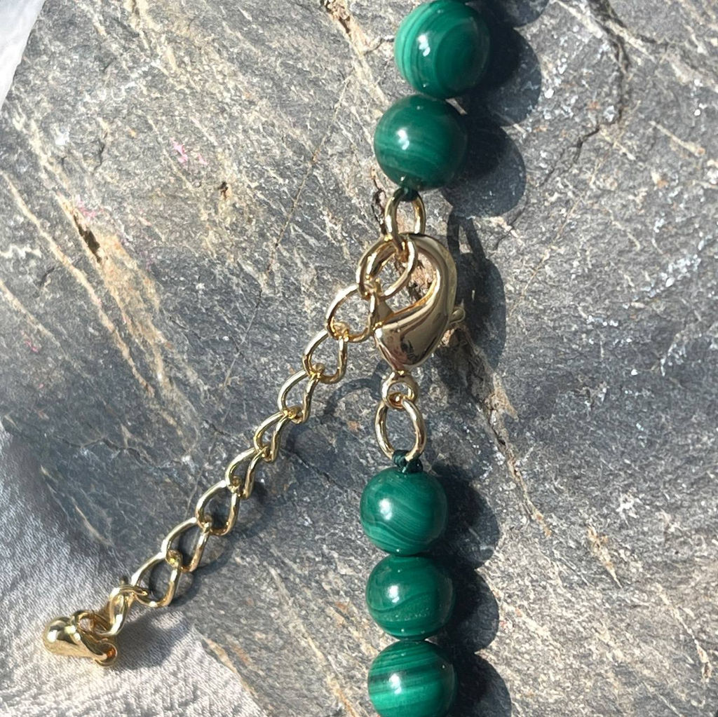 Бусы из Малахита