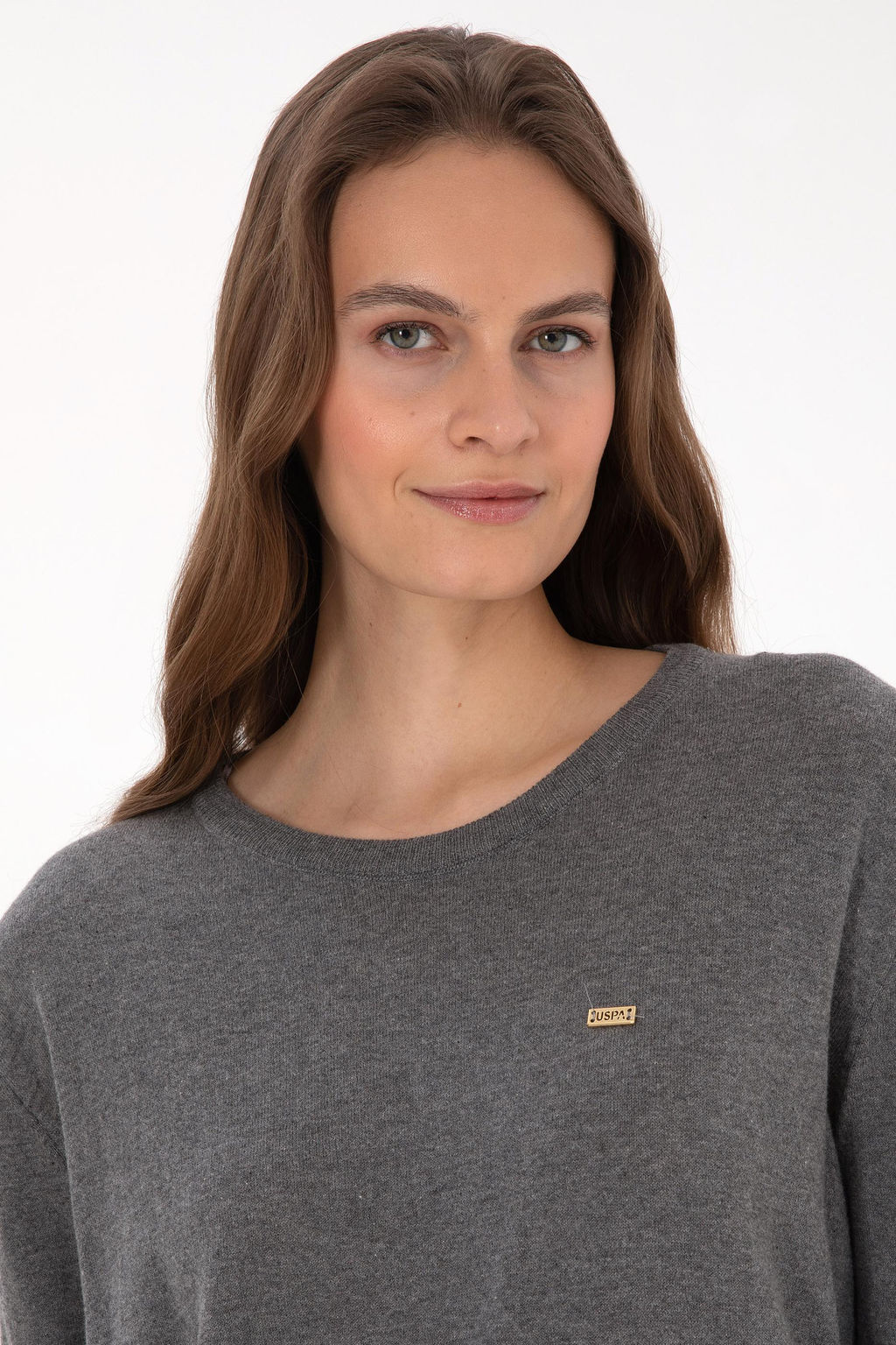 Kad_n Gri Melanj Basic Kazak - U.s. polo assn фото 2