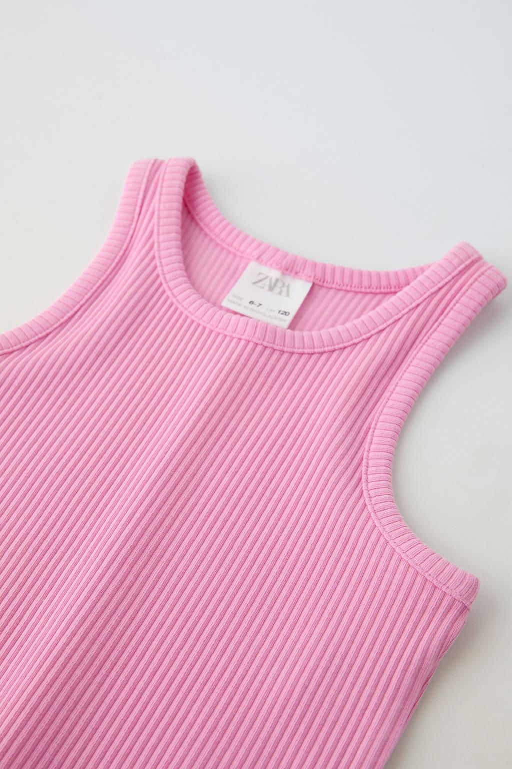 RIBBED RACERBACK TOP - Zara фото 13