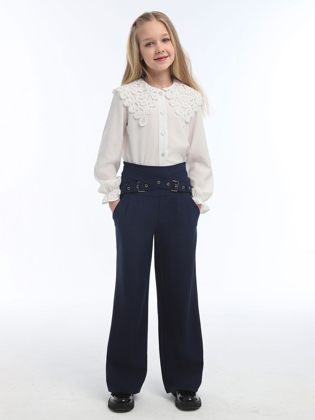 Брюки для девочек - Синий мир фото 3