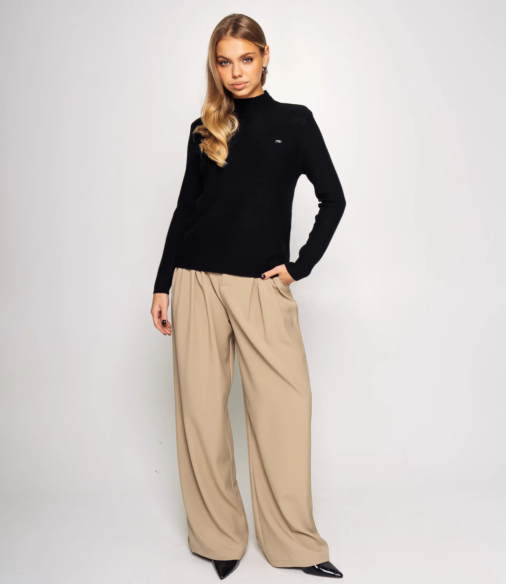 Водолазка #КТ33339, чёрный - Dommod фото 4