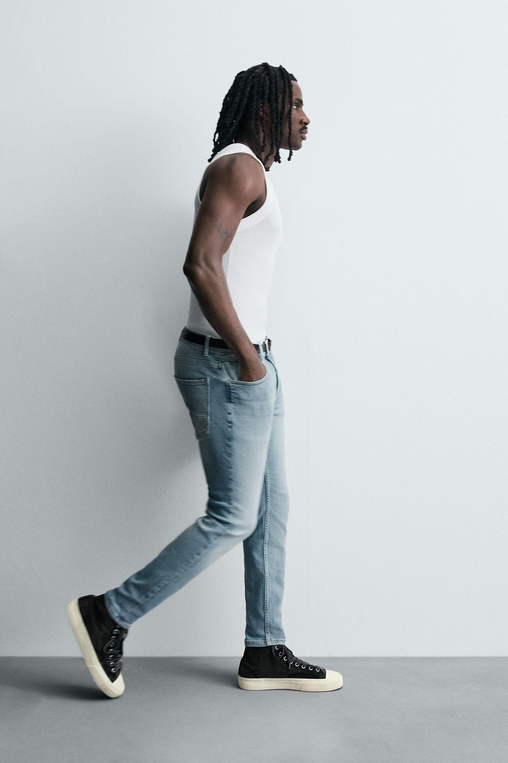 SKINNY CROPPED FIT JEANS - Zara фото 6