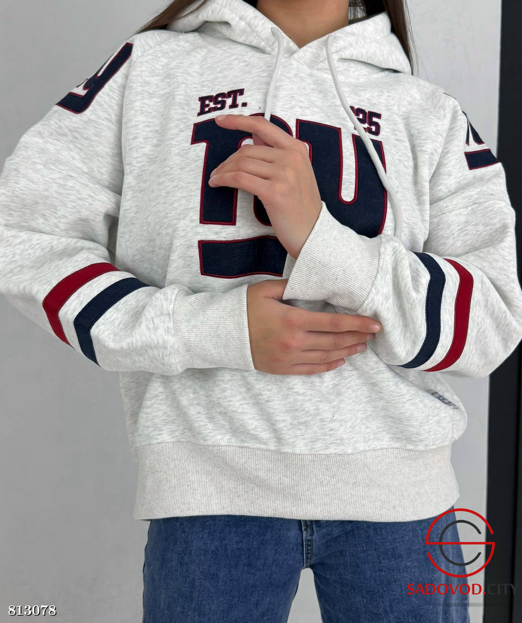 Худи женское с капюшоном - Bruno фото 3