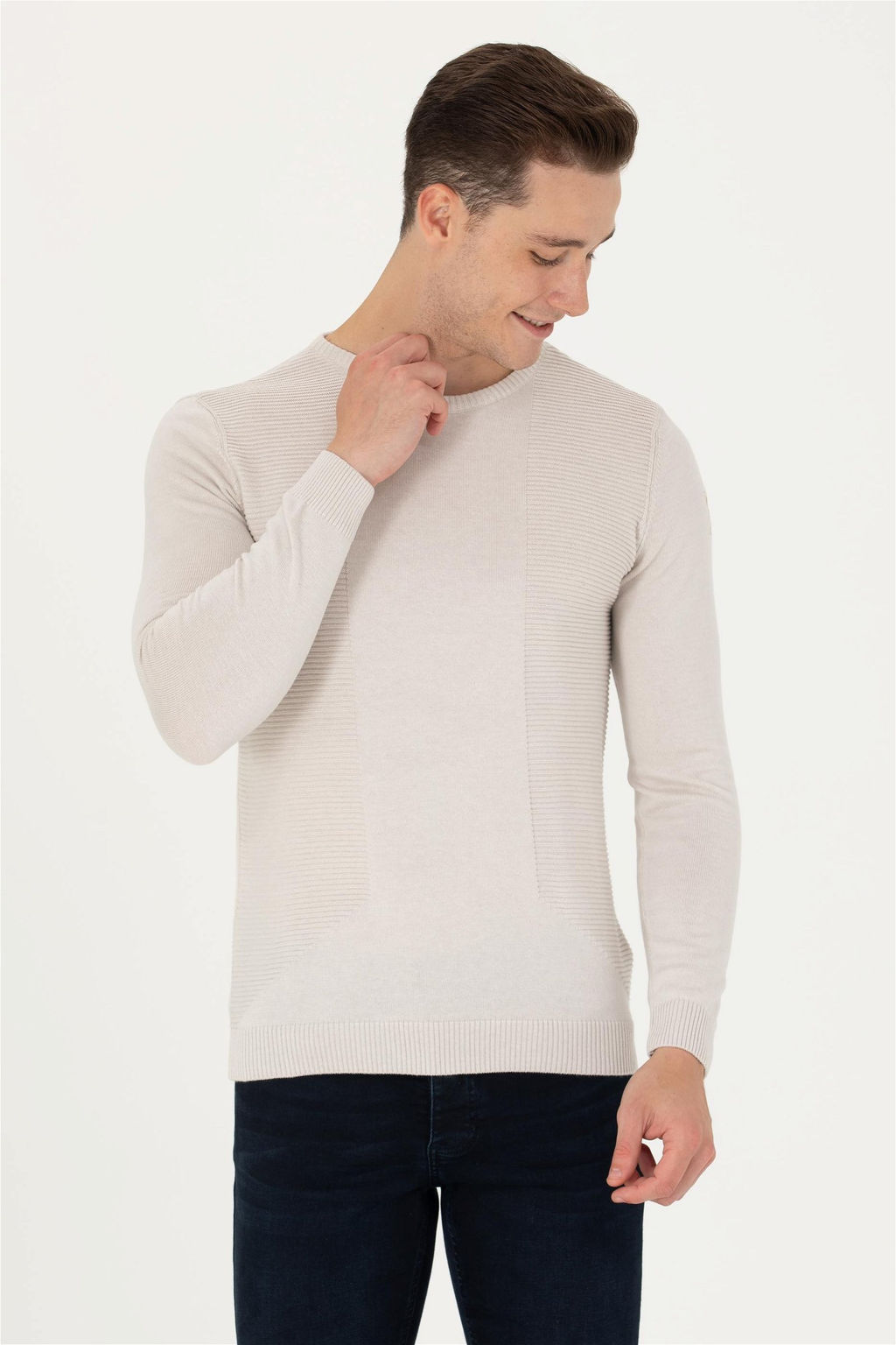 U. S. Polo Assn Мужской свитер с камнем - U.s. polo assn фото 8