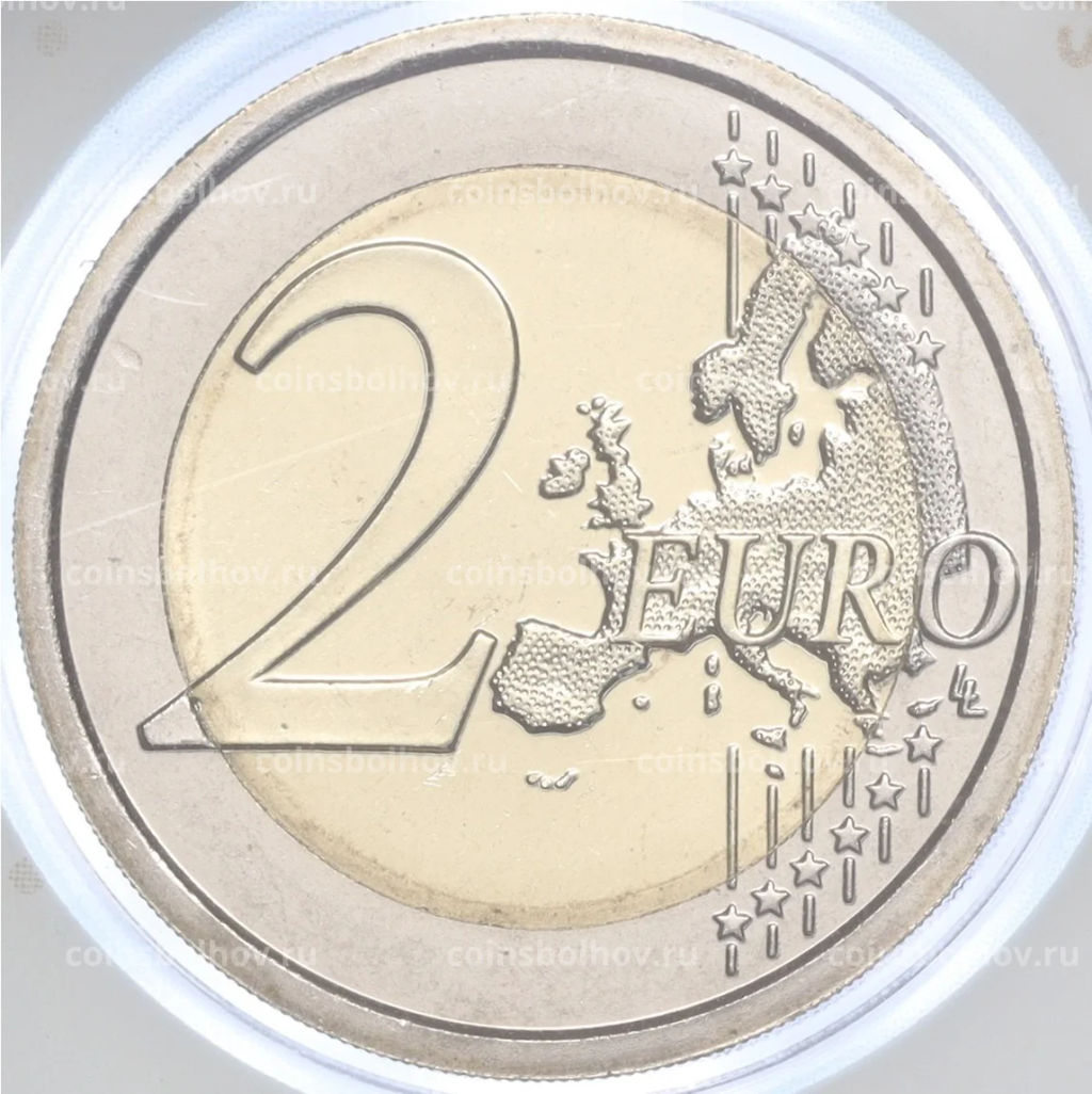 2 евро 2016 года Сан-Марино 550 лет со дня смерти Донателло(в буклете)